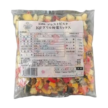 Amazon.co.jp: 【公式】【冷凍】IQFグリル野菜ミックス 500g